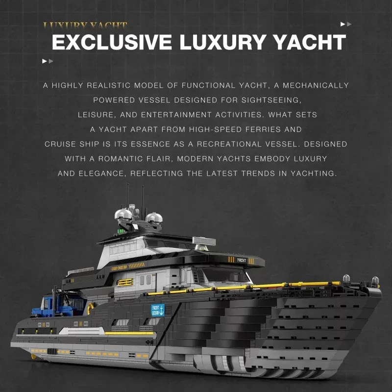 Reobrix 66103 Giant Luxury Yac - Model Kit Yacht review and price